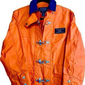 VINTAGE Lauren Ralph Lauren Marine Supply Co. Fisherman Raincoat